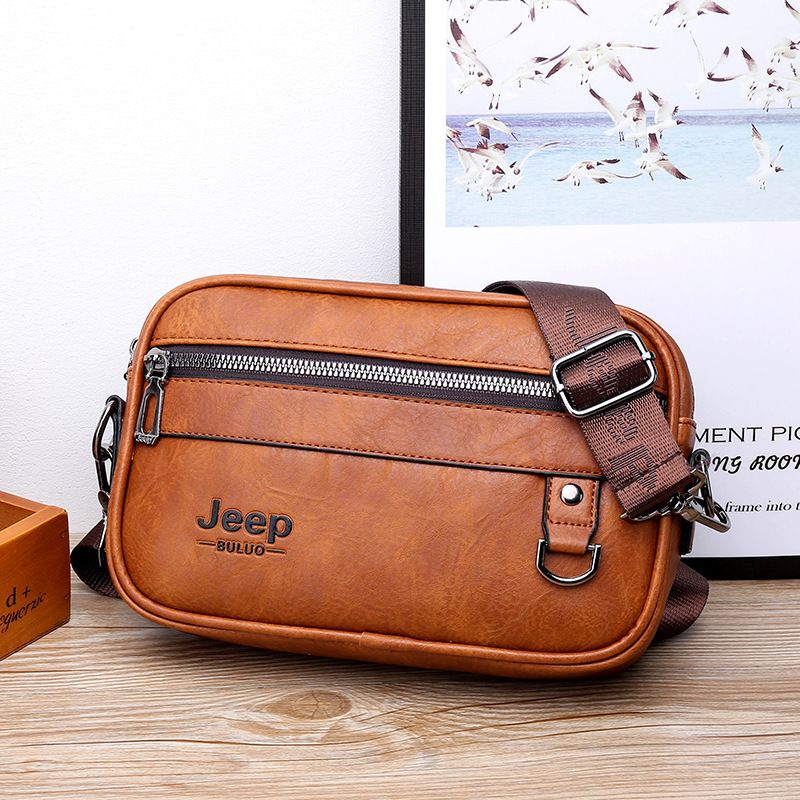Men's One Shoulder Fashionable Crossbody Bag Casual Fashion Handbag Business Commuting Retro Business Travel Commuting Men's Bags Shoulder Bags