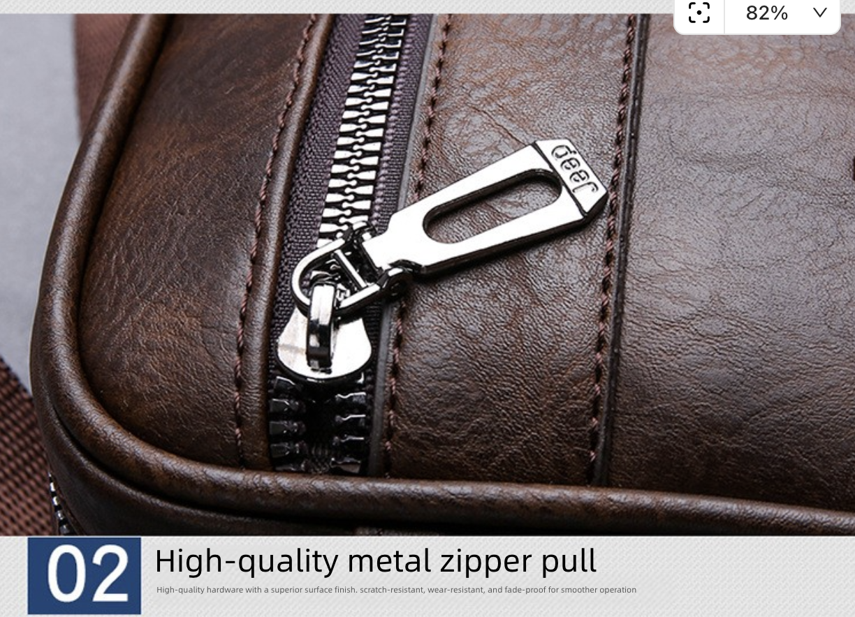 Men's One Shoulder Fashionable Crossbody Bag Casual Fashion Handbag Business Commuting Retro Business Travel Commuting Men's Bags Shoulder Bags