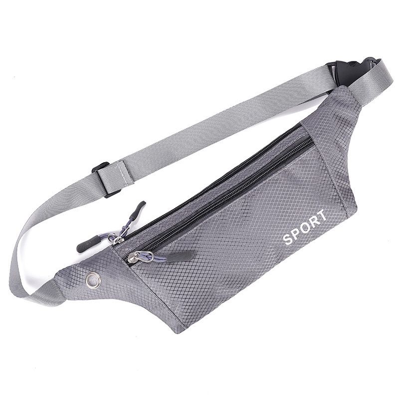 Outdoor Sports Waist Bag Men's Women's Three-Layer Lightweight Mini Waist BagCasual Chest Bag Crossbody Bag Waist Belt for Mobile Phone Men's Bags Waist Packs