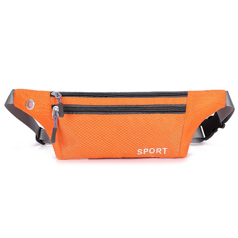 Outdoor Sports Waist Bag Men's Women's Three-Layer Lightweight Mini Waist BagCasual Chest Bag Crossbody Bag Waist Belt for Mobile Phone Men's Bags Waist Packs