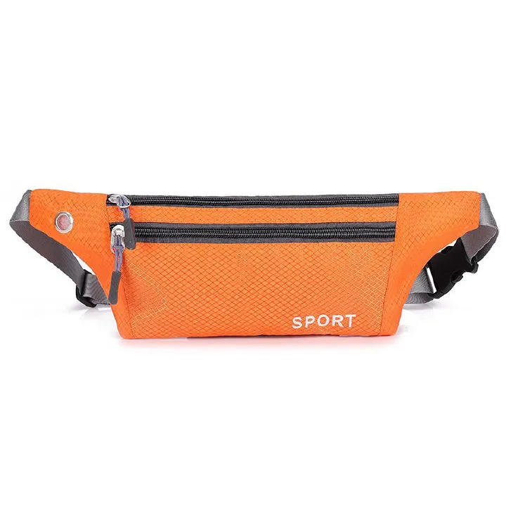 Outdoor Sports Waist Bag Men's Women's Three-Layer Lightweight Mini Waist BagCasual Chest Bag Crossbody Bag Waist Belt for Mobile Phone Men's Bags Waist Packs