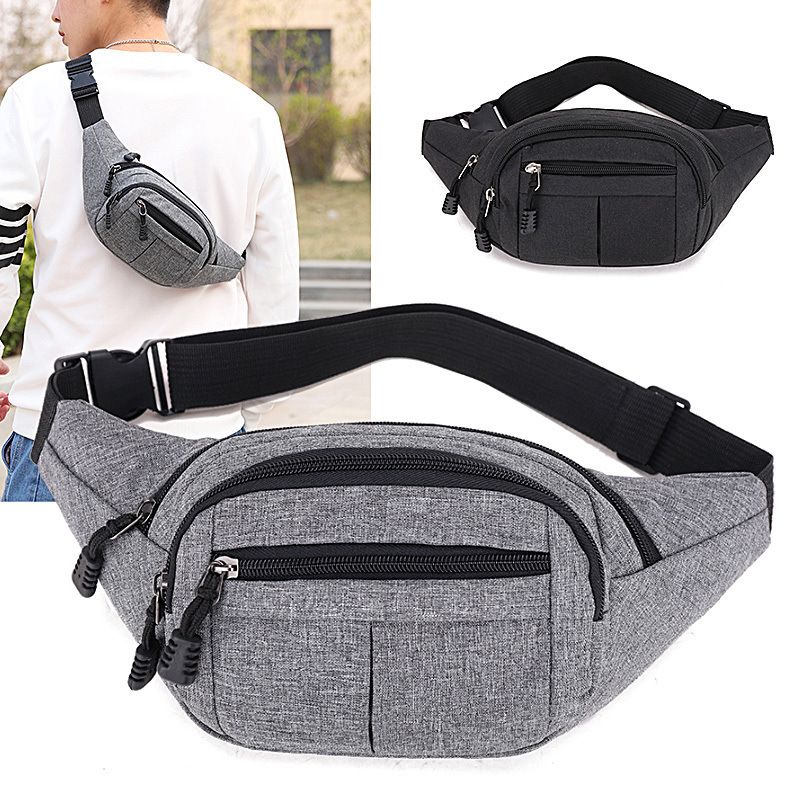 Men's Bags Waist Packs Chest Bag Men's Bag Trendy Travel Outdoor Small Backpack Casual Sports Shoulder Bag Men's Crossbody Phone Bag