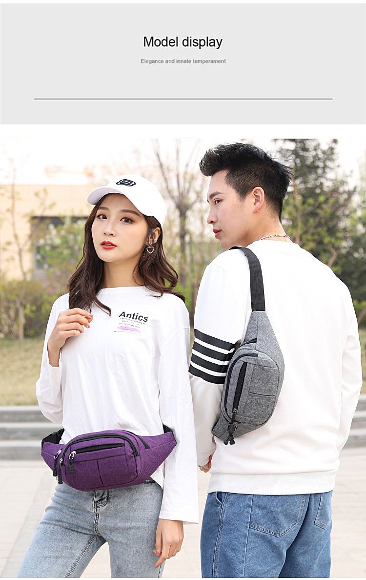 Men's Bags Waist Packs Chest Bag Men's Bag Trendy Travel Outdoor Small Backpack Casual Sports Shoulder Bag Men's Crossbody Phone Bag