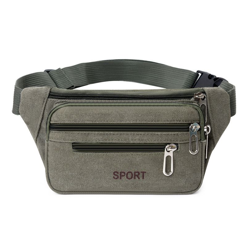 Waist Packs Waist Bag for Men Women Large Capacity Multifunctional Construction Site Work Canvas Wear-Resistant Fashionable Business Wallet Collection