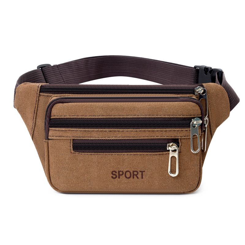 Waist Packs Waist Bag for Men Women Large Capacity Multifunctional Construction Site Work Canvas Wear-Resistant Fashionable Business Wallet Collection