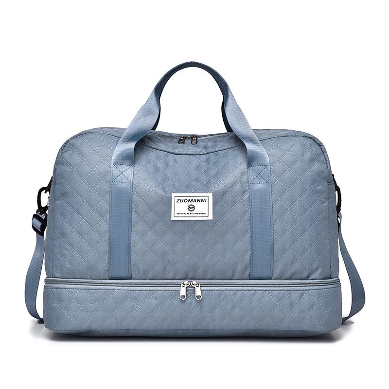 Gym Bag Fitness Bag High-End Dry Wet Separation Business Travel Storage Sports Crossbody Bag Women's Large Capacity Luggage Travel Bag