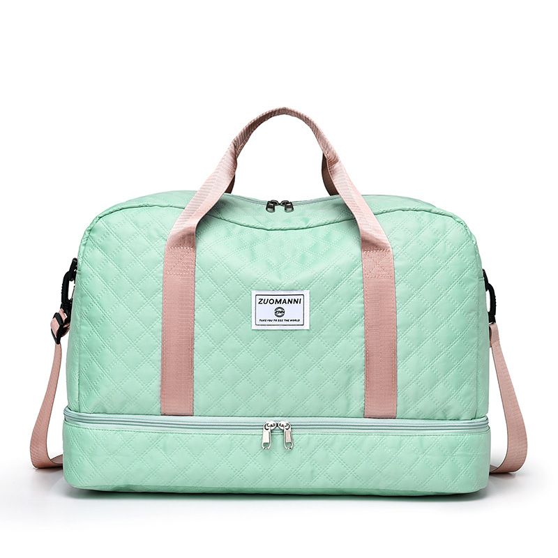 Gym Bag Fitness Bag High-End Dry Wet Separation Business Travel Storage Sports Crossbody Bag Women's Large Capacity Luggage Travel Bag