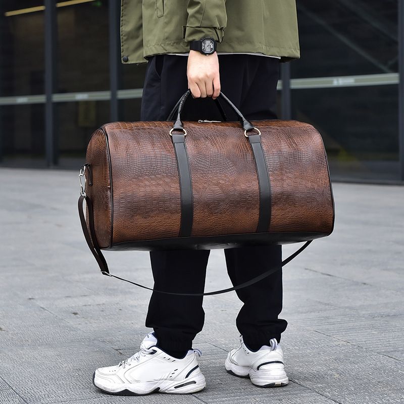 Travel Bags Gym Bag Crossbody Hand-Held Large Capacity Short Distance Business Trip Storage Luggage Bag Waterproof Sports High-End Fitness Bag