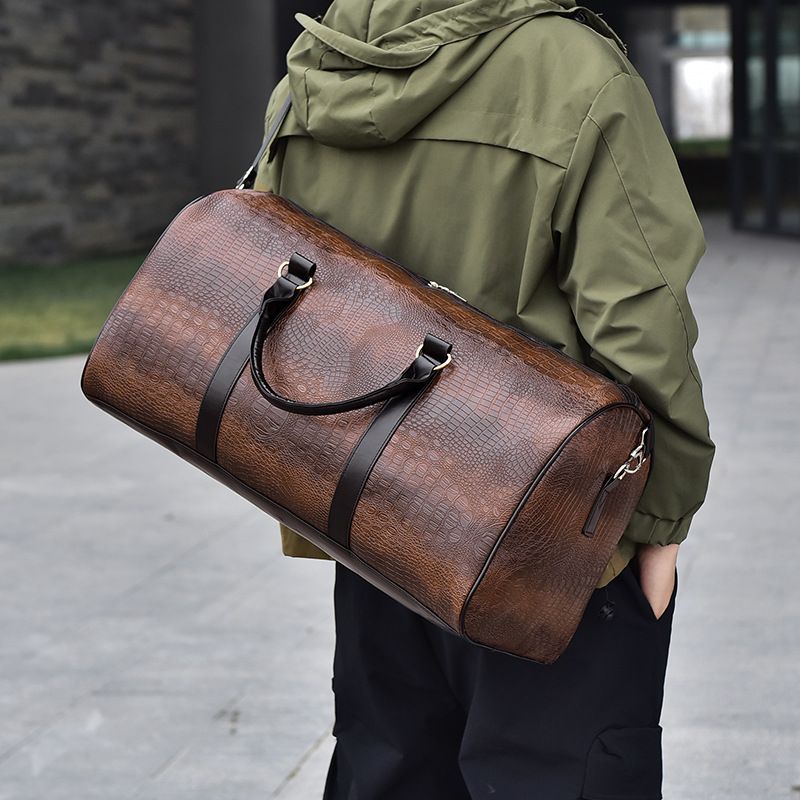 Travel Bags Gym Bag Crossbody Hand-Held Large Capacity Short Distance Business Trip Storage Luggage Bag Waterproof Sports High-End Fitness Bag