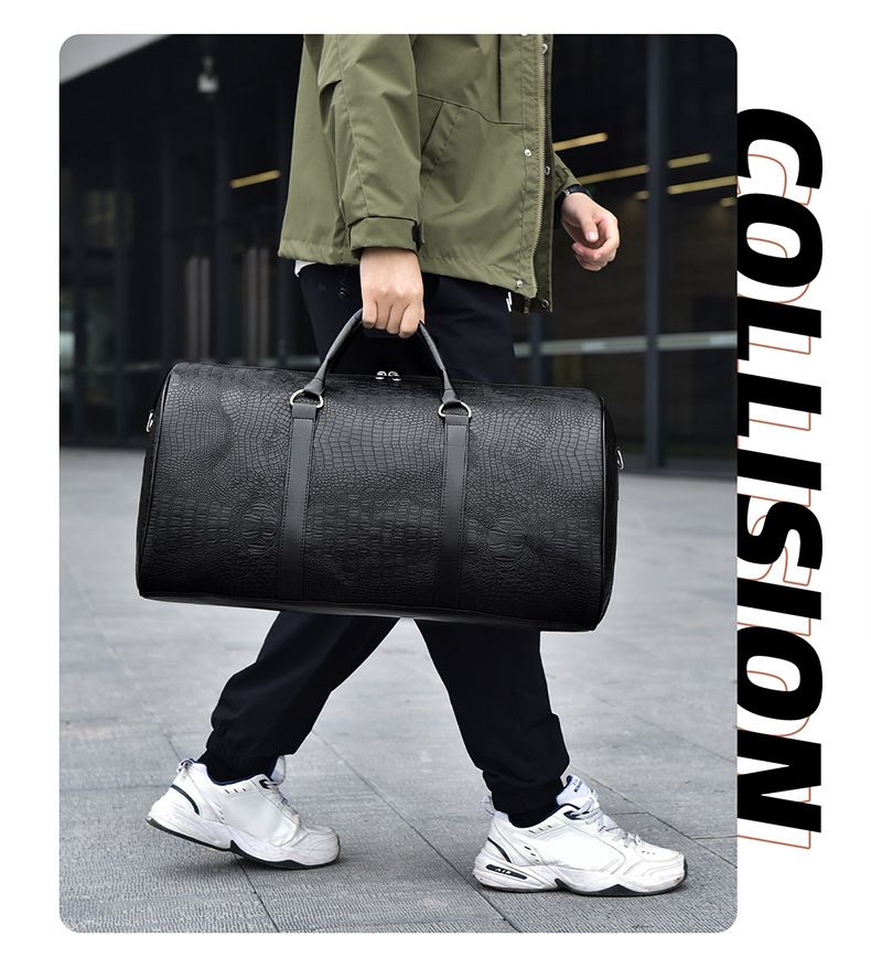 Travel Bags Gym Bag Crossbody Hand-Held Large Capacity Short Distance Business Trip Storage Luggage Bag Waterproof Sports High-End Fitness Bag