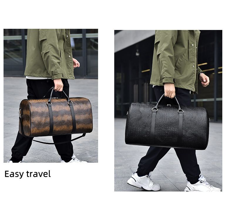 Travel Bags Gym Bag Crossbody Hand-Held Large Capacity Short Distance Business Trip Storage Luggage Bag Waterproof Sports High-End Fitness Bag