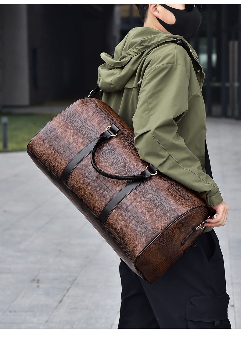 Travel Bags Gym Bag Crossbody Hand-Held Large Capacity Short Distance Business Trip Storage Luggage Bag Waterproof Sports High-End Fitness Bag