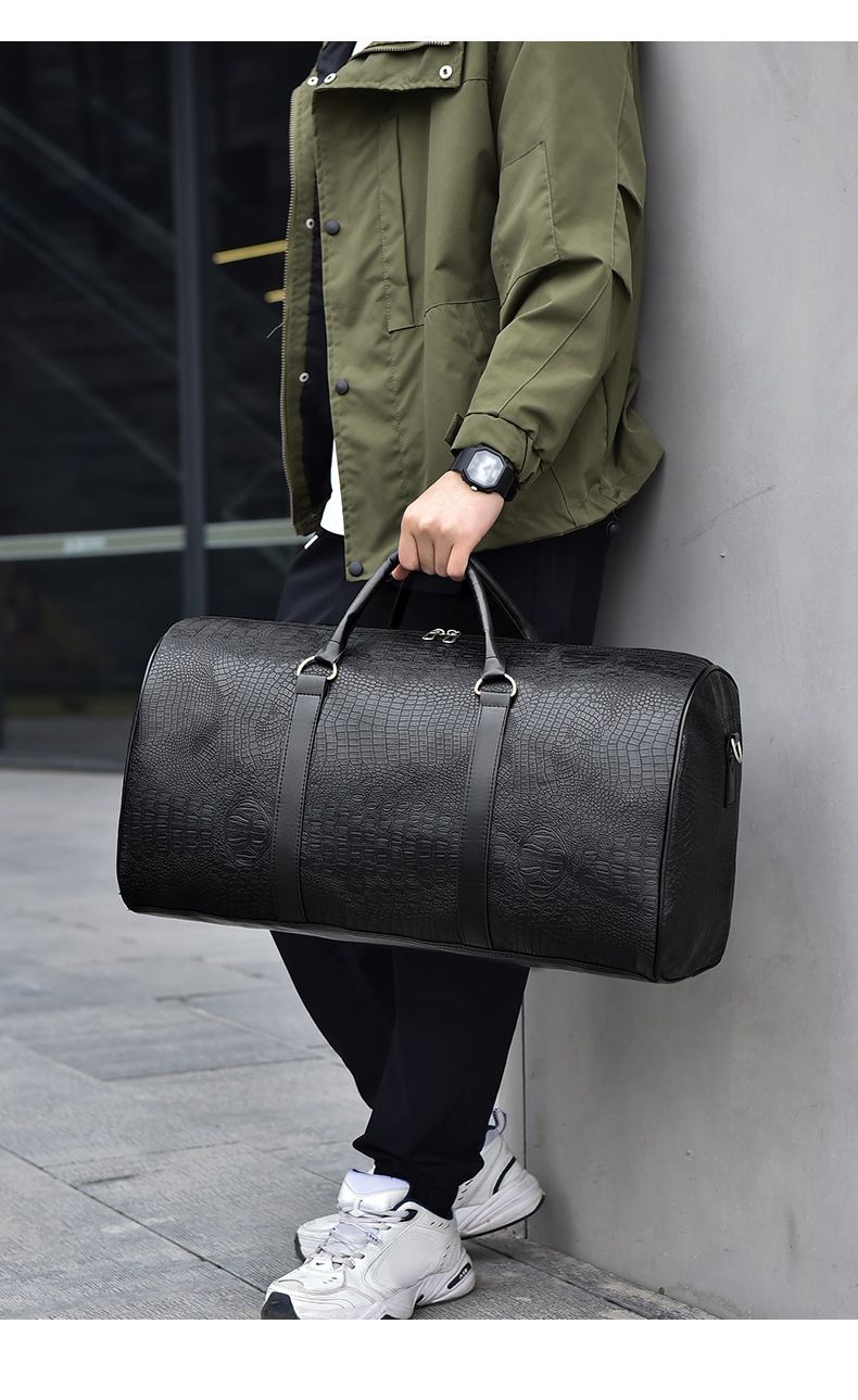 Travel Bags Gym Bag Crossbody Hand-Held Large Capacity Short Distance Business Trip Storage Luggage Bag Waterproof Sports High-End Fitness Bag