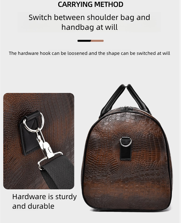 Travel Bags Gym Bag Crossbody Hand-Held Large Capacity Short Distance Business Trip Storage Luggage Bag Waterproof Sports High-End Fitness Bag