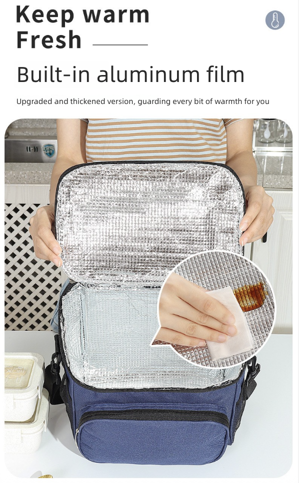 New Cationic Insulation Bag Ice Pack Insulation Bag Picnic Bag Organizer Bags