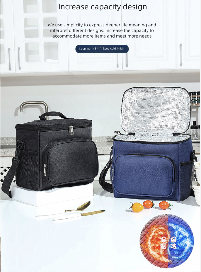 New Cationic Insulation Bag Ice Pack Insulation Bag Picnic Bag Organizer Bags