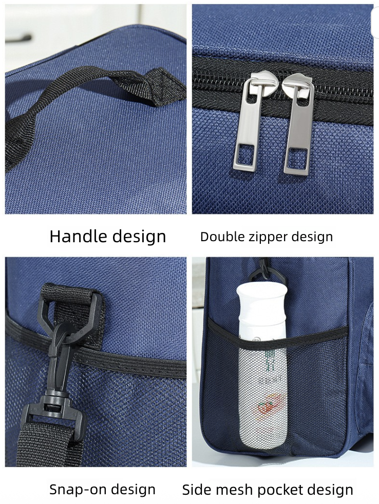 New Cationic Insulation Bag Ice Pack Insulation Bag Picnic Bag Organizer Bags