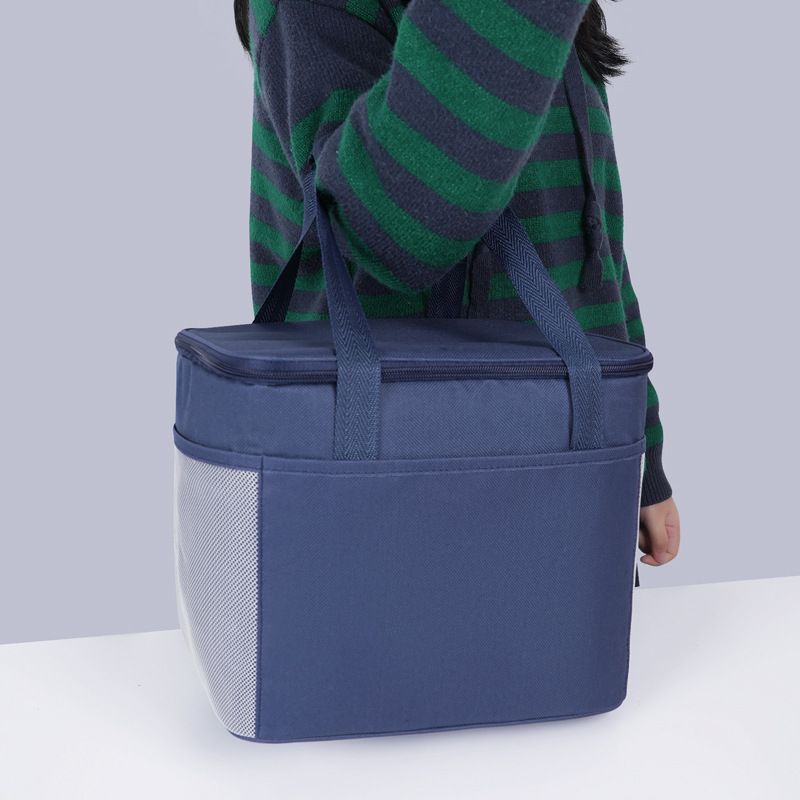Handheld Large Insulated Bag Picnic Bag Large Ice Pack Aluminum Foil Thick Lunch Box Bag Lunch Bag Bento Bag Organizer Bags