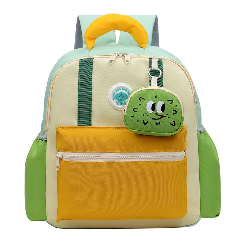 Backpack Bag Girl Trendy Kindergarten Backpack Fashionable Nylon Lightweight Children's Backpack Girls' Boys' Backpack