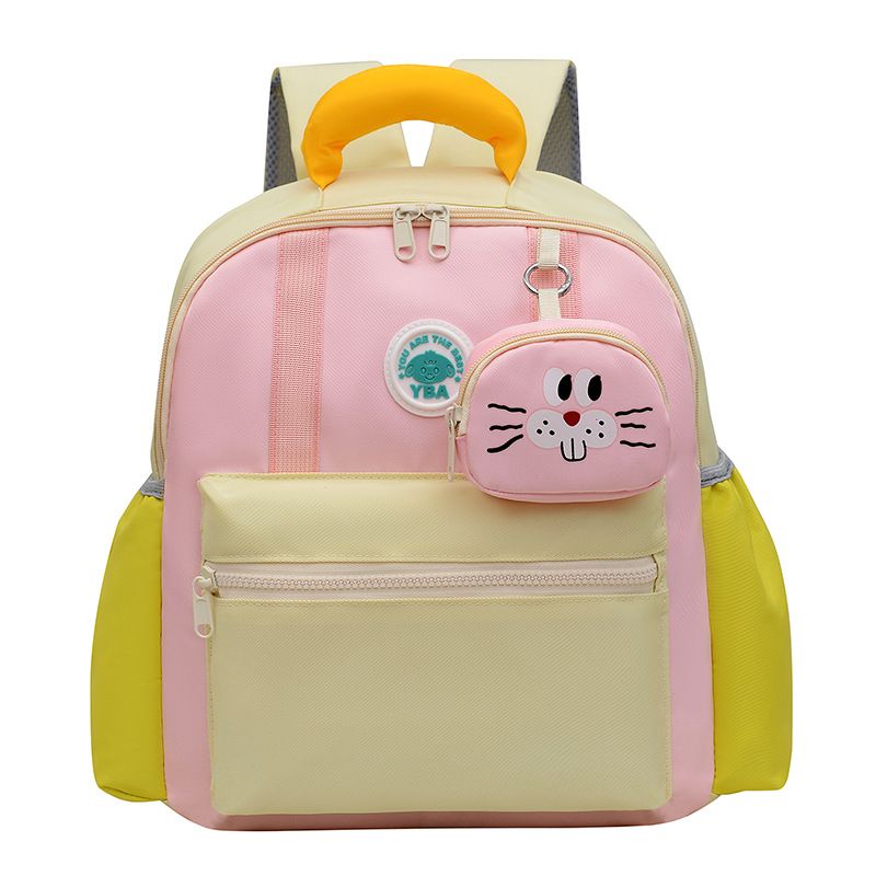Backpack Bag Girl Trendy Kindergarten Backpack Fashionable Nylon Lightweight Children's Backpack Girls' Boys' Backpack