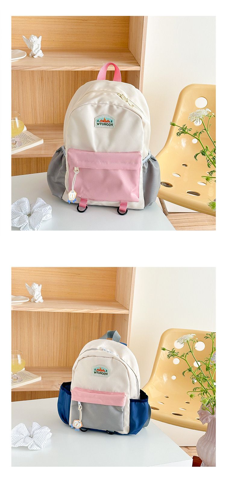 Backpack Bag Girl Cute Waterproof Children's Backpack for Boys Girls Kindergarten Lightweight Backpack