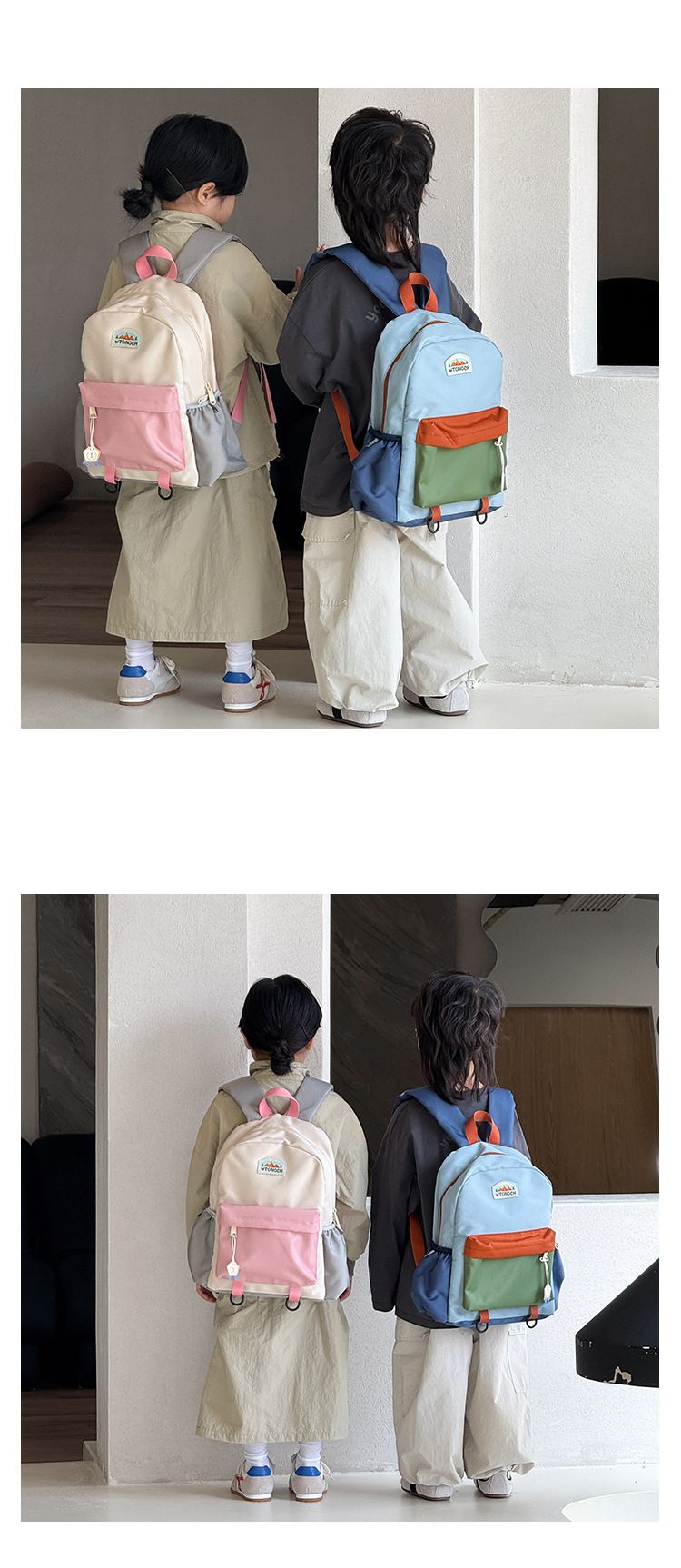 Backpack Bag Girl Cute Waterproof Children's Backpack for Boys Girls Kindergarten Lightweight Backpack