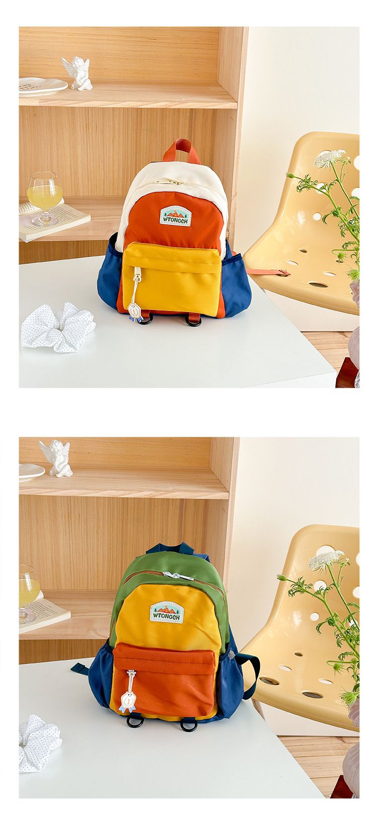 Backpack Bag Girl Cute Waterproof Children's Backpack for Boys Girls Kindergarten Lightweight Backpack