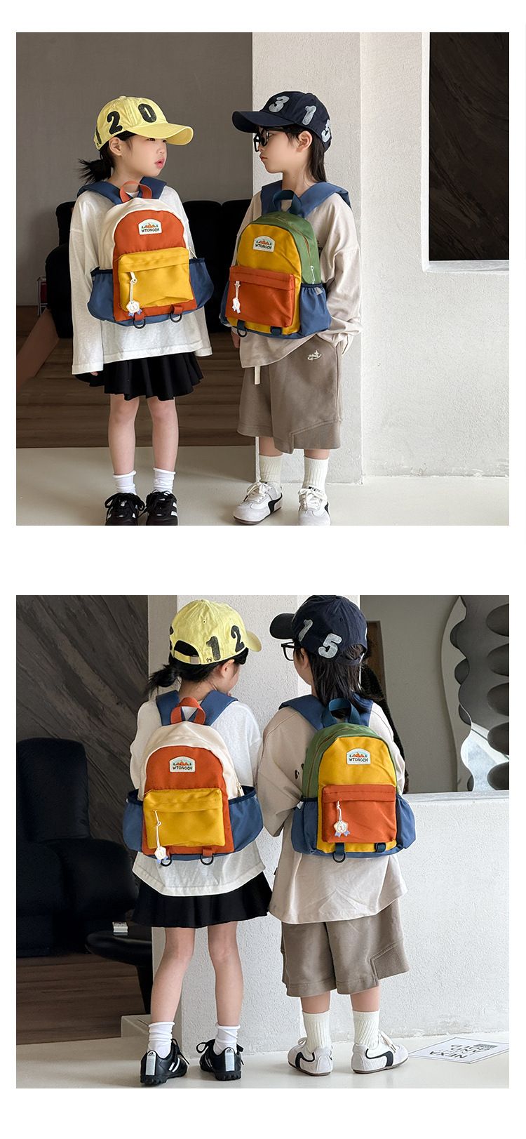 Backpack Bag Girl Cute Waterproof Children's Backpack for Boys Girls Kindergarten Lightweight Backpack