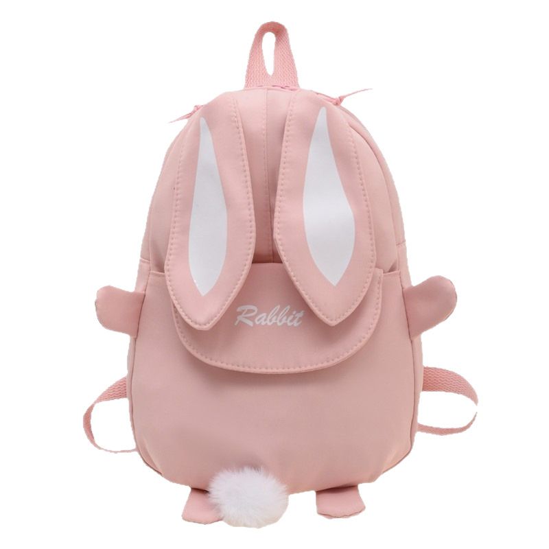 Backpack Bag Girl New Kindergarten Cartoon Cute Rabbit Style Children's Backpack Girls' Backpack Travel Backpack