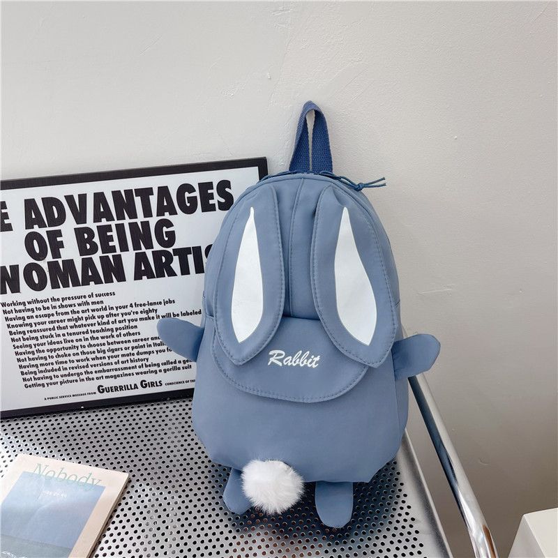 Backpack Bag Girl New Kindergarten Cartoon Cute Rabbit Style Children's Backpack Girls' Backpack Travel Backpack
