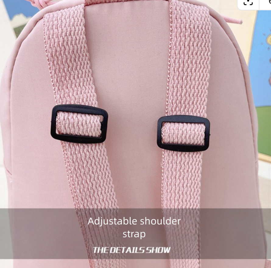 Backpack Bag Girl New Kindergarten Cartoon Cute Rabbit Style Children's Backpack Girls' Backpack Travel Backpack