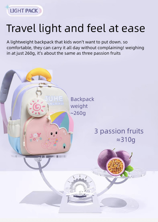 Backpack Bag Girl Backpack School Bag Dinosaur Anime Reducing Burden Cartoon Print Color Contrasting Children's Backpack Kindergarten Girl's Bags Backpacks