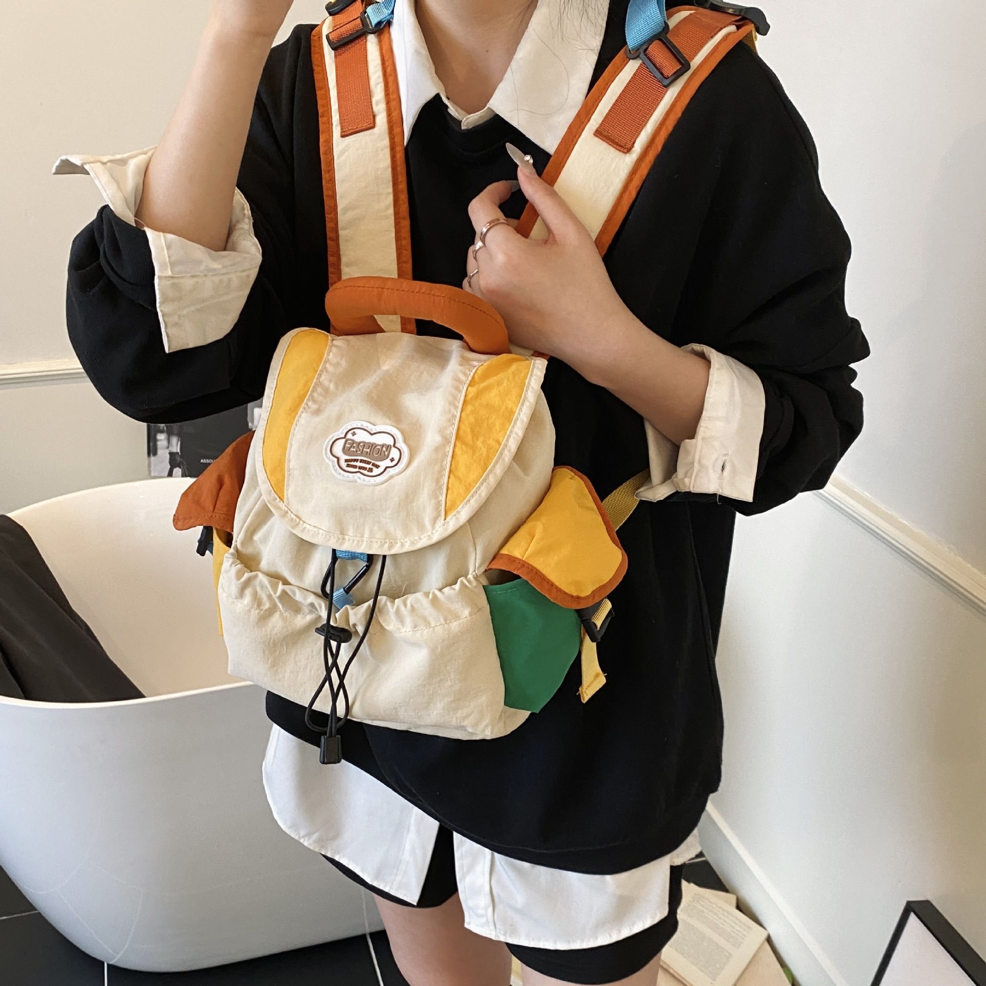 Backpack Bag Girl Backpack School Bag New Small Size Ultra Light Children's Backpack for Outing Playing Backpack Girl's Bags