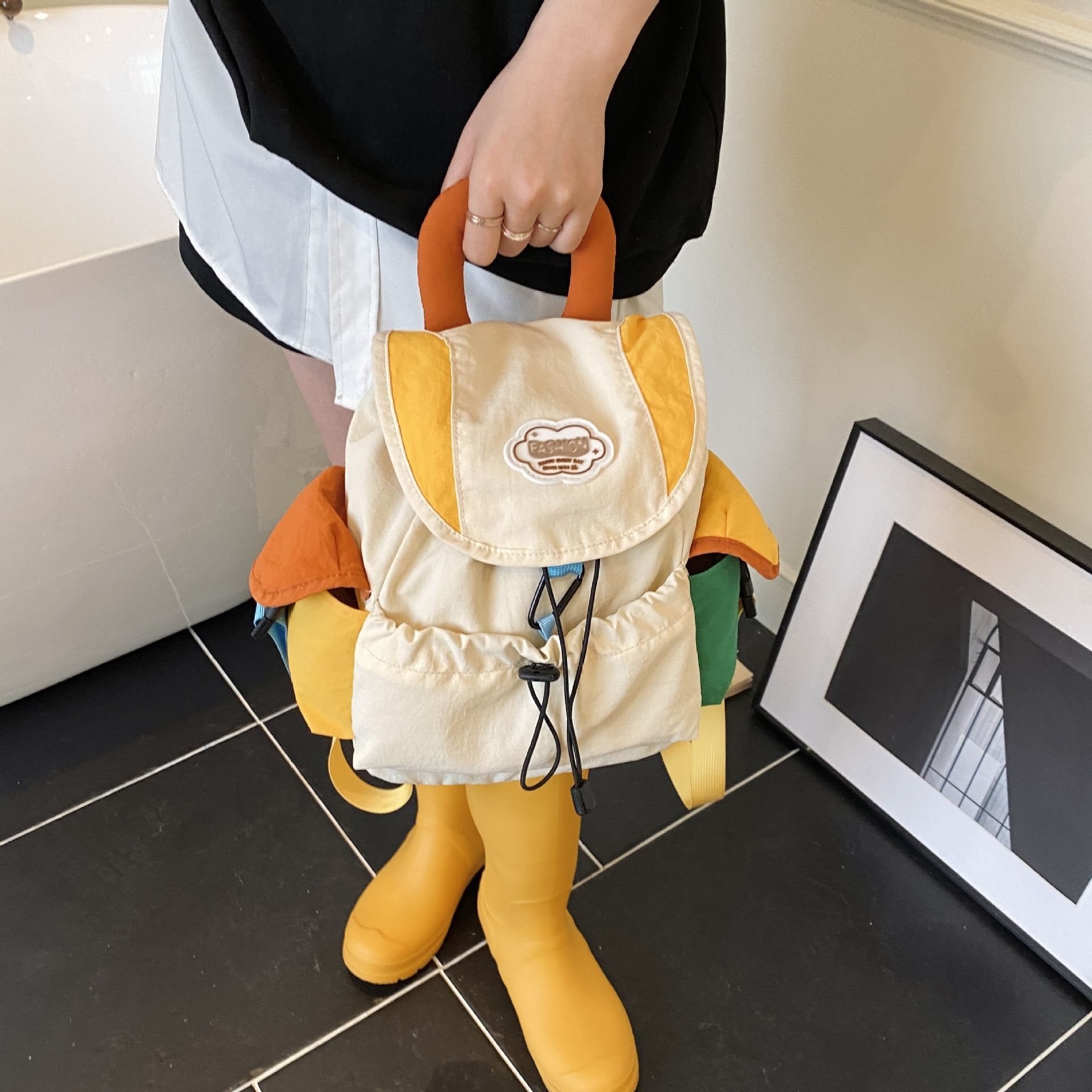 Backpack Bag Girl Backpack School Bag New Small Size Ultra Light Children's Backpack for Outing Playing Backpack Girl's Bags