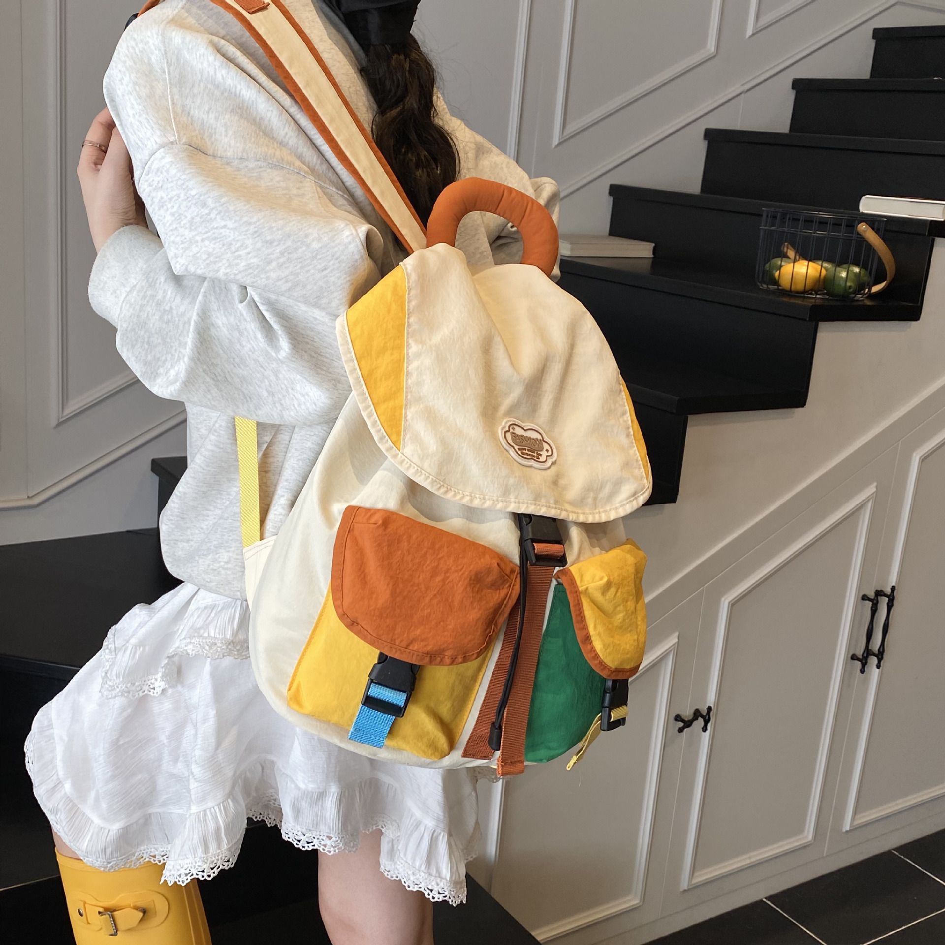 Backpack Bag Girl Backpack School Bag New Small Size Ultra Light Children's Backpack for Outing Playing Backpack Girl's Bags