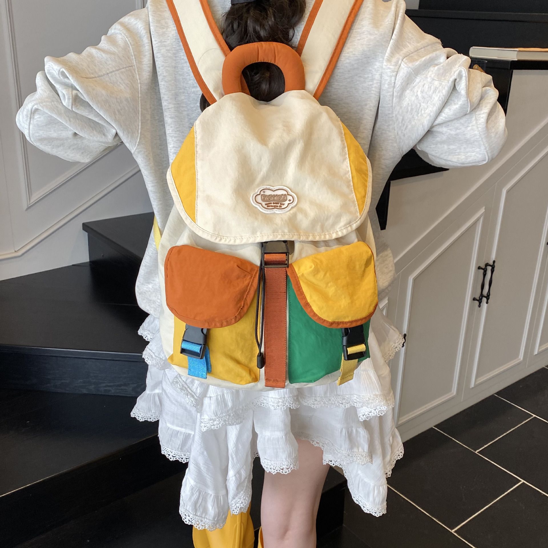 Backpack Bag Girl Backpack School Bag New Small Size Ultra Light Children's Backpack for Outing Playing Backpack Girl's Bags