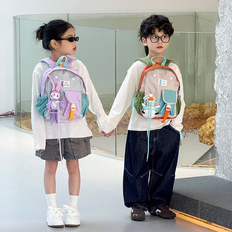 Kindergarten Backpack Leisure Children's Backpack New Style for Boys Girls Babies Travel Backpack Boy's Bags Backpacks