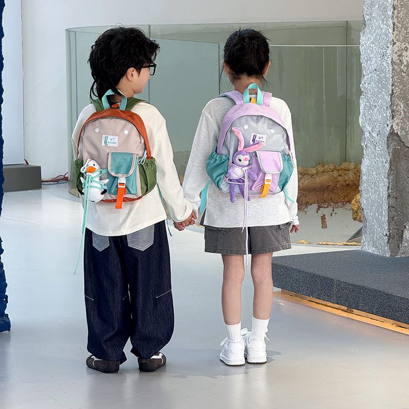 Kindergarten Backpack Leisure Children's Backpack New Style for Boys Girls Babies Travel Backpack Boy's Bags Backpacks