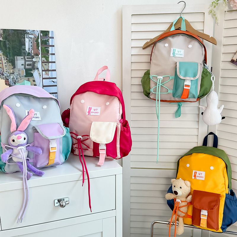 Kindergarten Backpack Leisure Children's Backpack New Style for Boys Girls Babies Travel Backpack Boy's Bags Backpacks