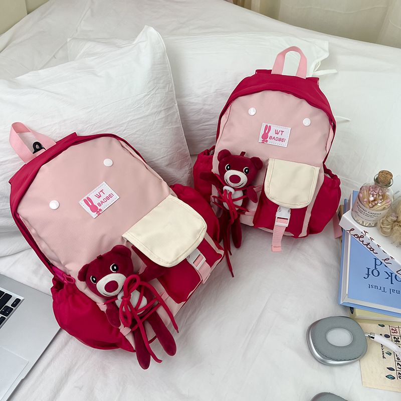 Kindergarten Backpack Leisure Children's Backpack New Style for Boys Girls Babies Travel Backpack Boy's Bags Backpacks