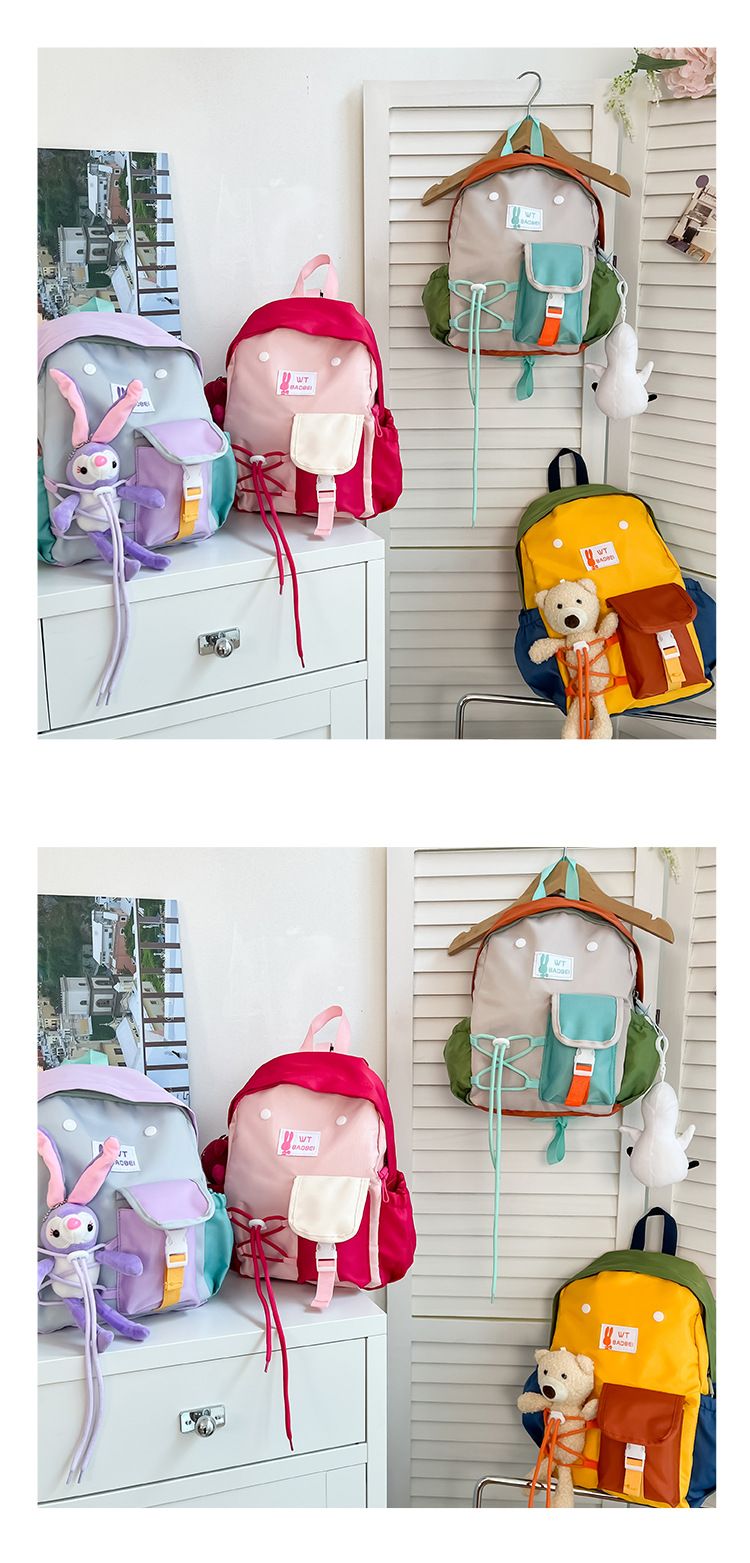 Kindergarten Backpack Leisure Children's Backpack New Style for Boys Girls Babies Travel Backpack Boy's Bags Backpacks