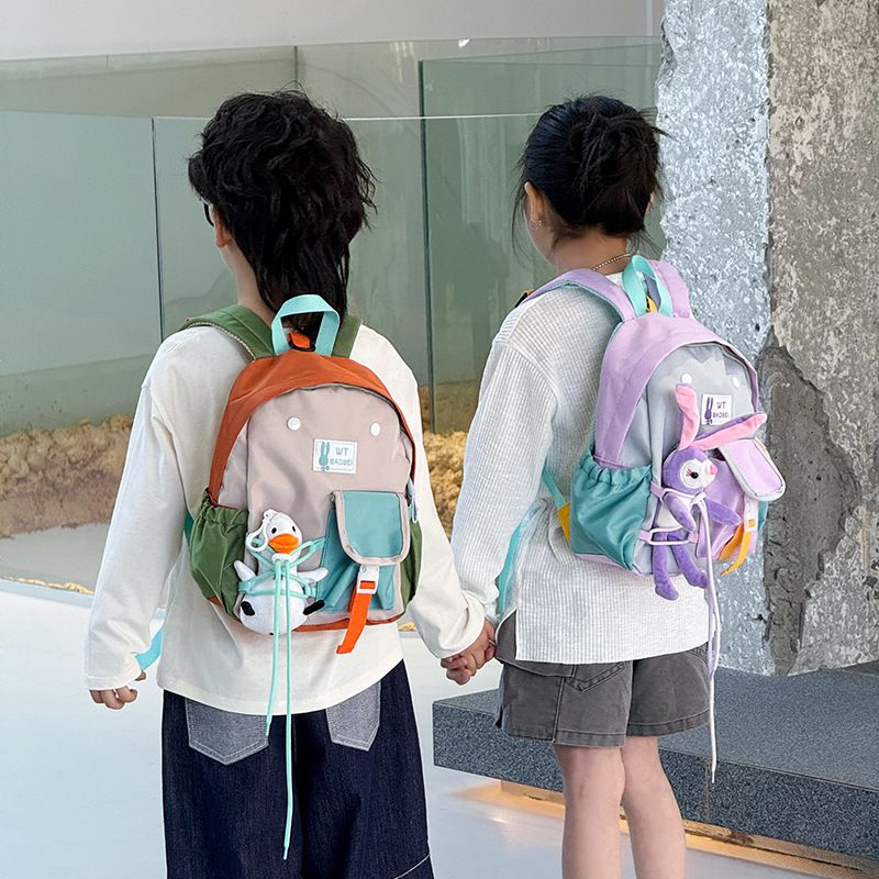 Kindergarten Backpack Leisure Children's Backpack New Style for Boys Girls Babies Travel Backpack Boy's Bags Backpacks