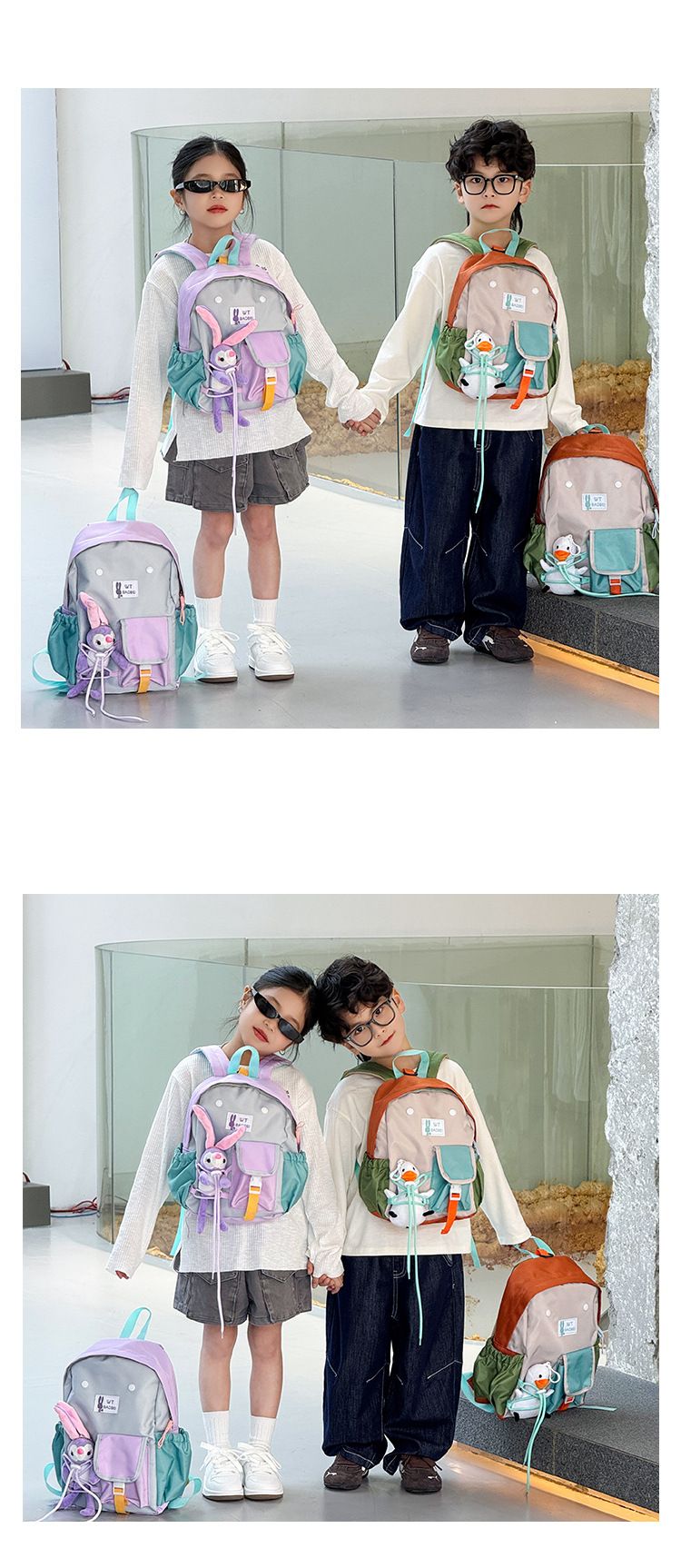 Kindergarten Backpack Leisure Children's Backpack New Style for Boys Girls Babies Travel Backpack Boy's Bags Backpacks