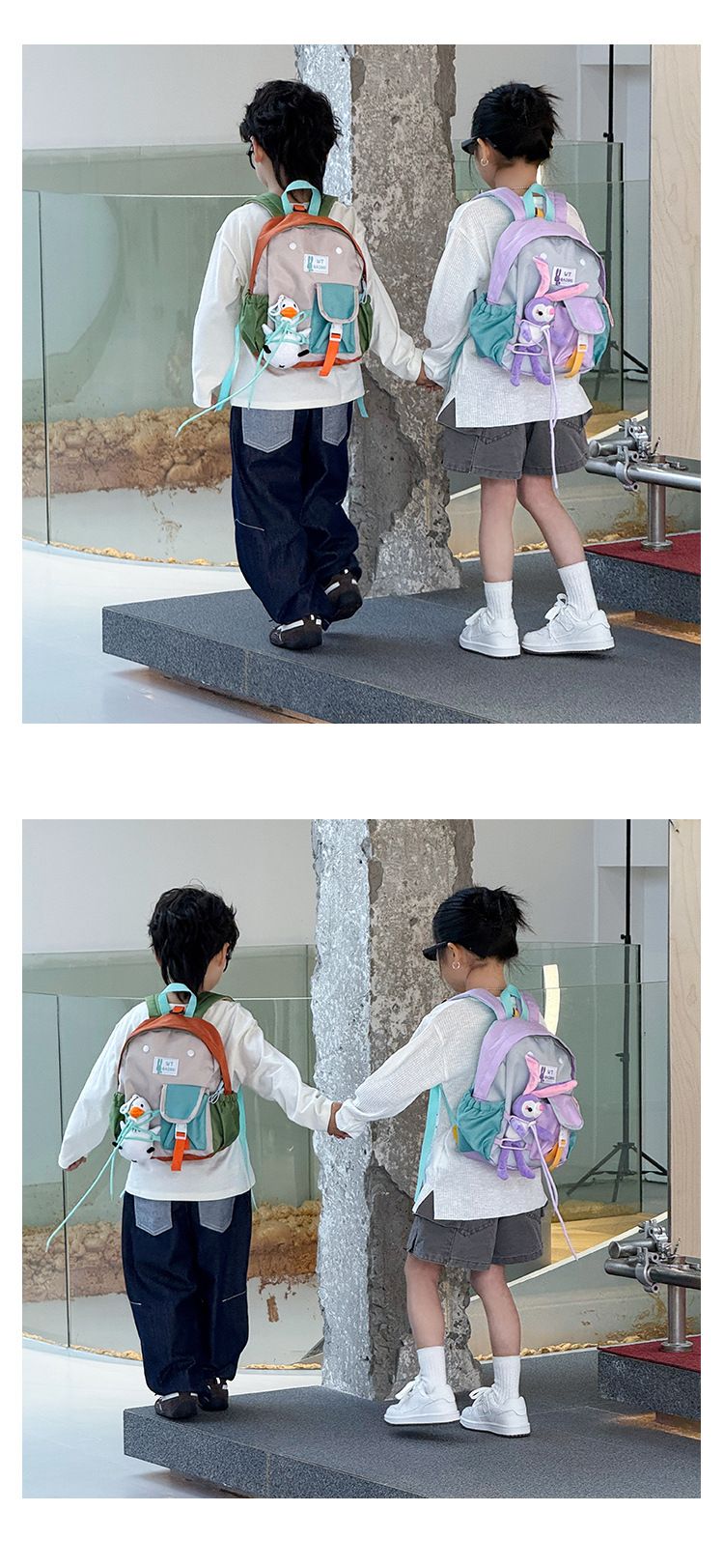 Kindergarten Backpack Leisure Children's Backpack New Style for Boys Girls Babies Travel Backpack Boy's Bags Backpacks