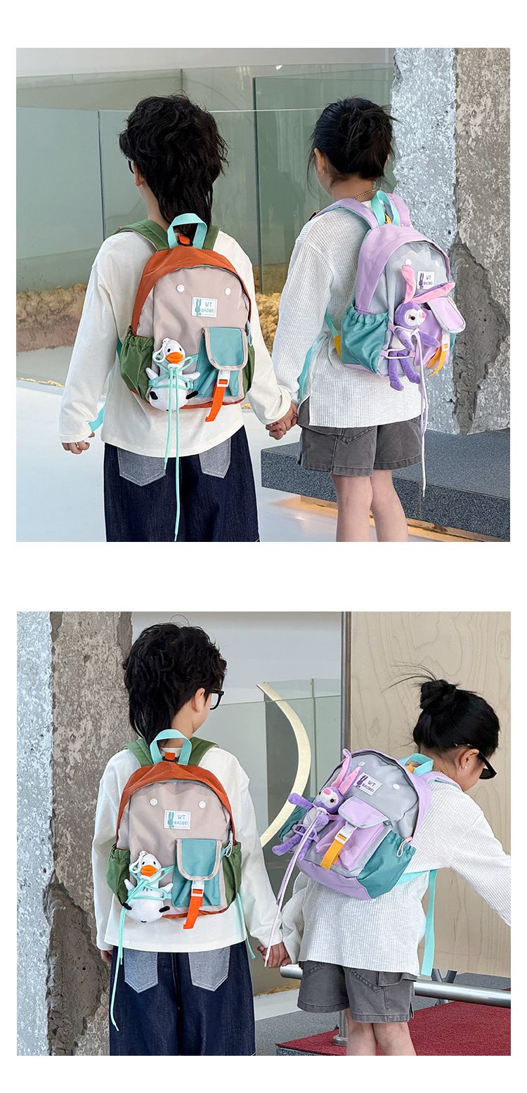 Kindergarten Backpack Leisure Children's Backpack New Style for Boys Girls Babies Travel Backpack Boy's Bags Backpacks