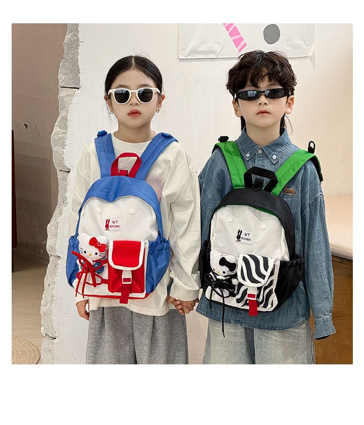 Backpack Bag Girl Backpack School Bag Cute Children's Backpack Large Small Size Backpack Cartoon Fashionable Outdoor Travel Backpack Girl's Bags Backpacks