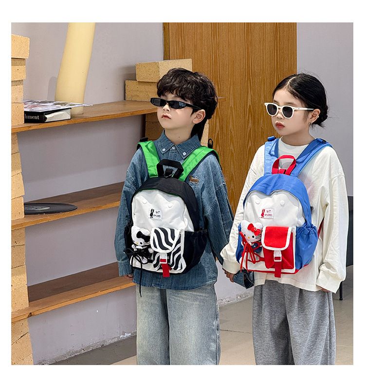 Backpack Bag Girl Backpack School Bag Cute Children's Backpack Large Small Size Backpack Cartoon Fashionable Outdoor Travel Backpack Girl's Bags Backpacks