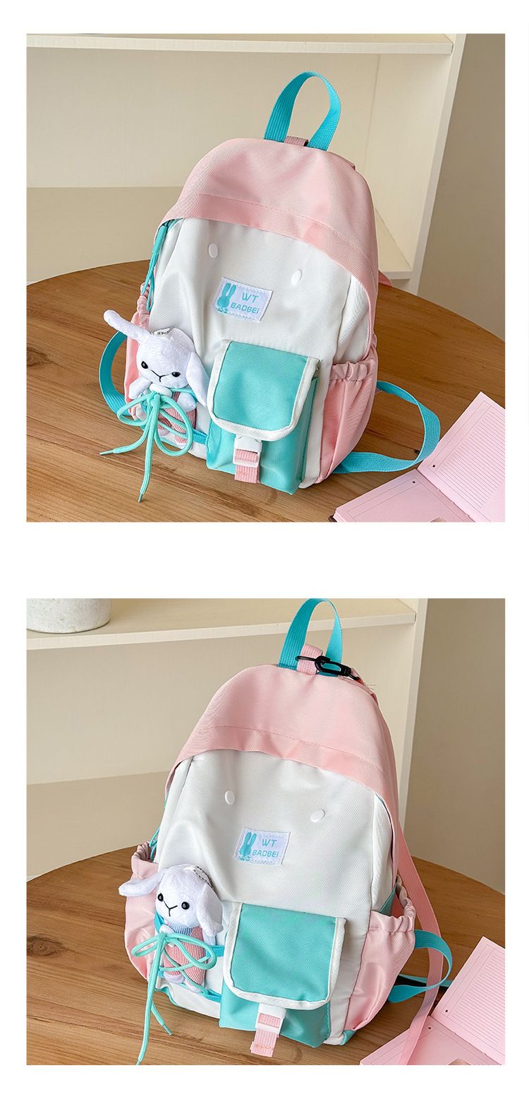 Backpack Bag Girl Backpack School Bag Cute Children's Backpack Large Small Size Backpack Cartoon Fashionable Outdoor Travel Backpack Girl's Bags Backpacks