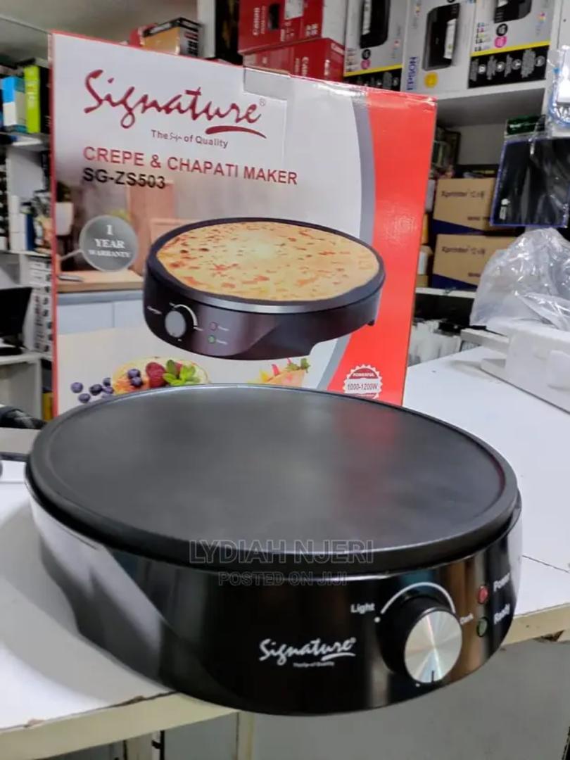 OFFER Signature electric crepe maker and chapati maker