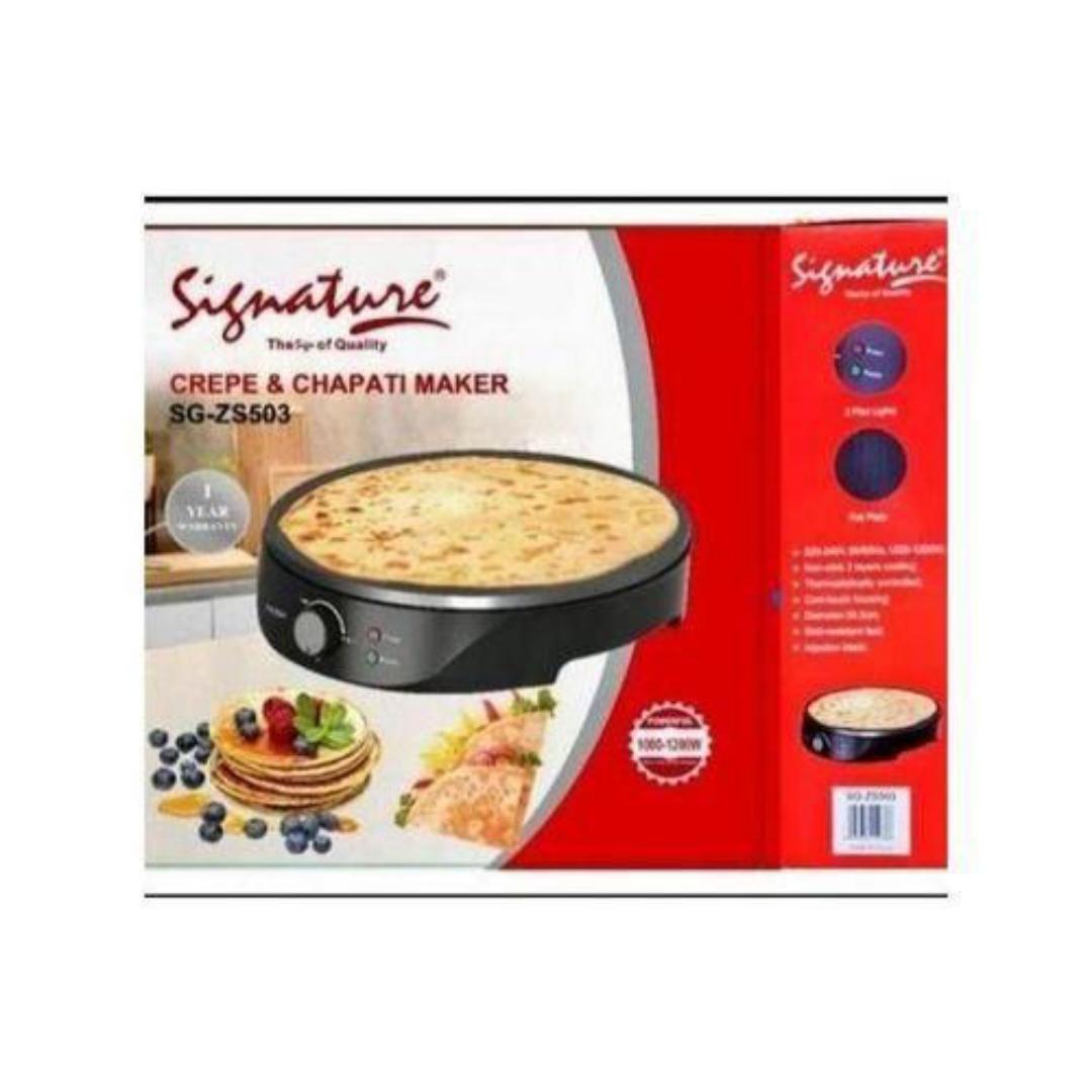 OFFER Signature electric crepe maker and chapati maker